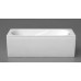 Akmens masės vonia Classica 1800x750 mm, su skylėm maišytuvui, balta