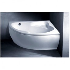 Akmens masės vonia LAGO 1490x1030 mm, kairinė, balta