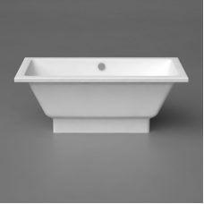 Akmens masės vonia Nordica, 160x750 cm su matomomis kojomis, balta