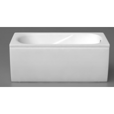 Akmens masės vonios Classica 1500x750 mm U formos uždanga, balta (323050U)