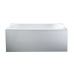 Akmens masės vonios Viana  1600x715 mm uždanga, balta
