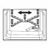 Akrilinių dušo padėklų kojelės su padėklo tvirtinimo prie sienos rinkiniu (000100049 WESKO)