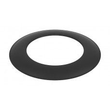 Dekoratyvinis žiedas juodas 130-CZ (ML)