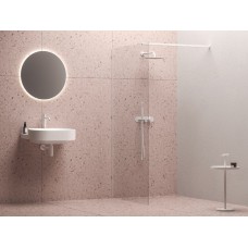 Dušo kabina Ravak Walk-in Wall, white matt+Transparent, 120x200 cm