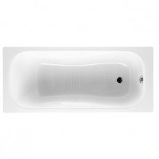 Emaliuota ketaus vonia Malibu 170 × 70 cm, antislip, balta