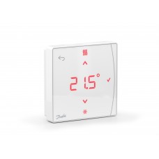 Icon2™ bevielis virštinkinis patalpos temperatūros/drėgmės termostatas su infraraudonųjų spindulių grindų temperatūros j