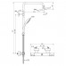 Ideal Standard termostatinė dušo sistema CTHERM 25, apvali 200 mm galva, 100mm rankinis dušas