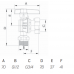 Kampinis ventilis 1/2" x 3/4" i/v DK