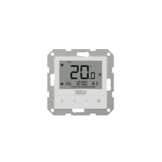 Laidinis kambario termostatas EU-F-4z v1, baltas, 55mm rėmeliams