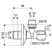 SCHELL ventilis  kamp.vamzdelio pajung.1/2"x10