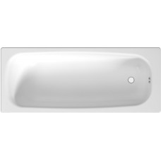 TANZA plieninė vonia 150x70 cm, balta