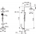 Termostatinė lietaus dušo sistema NOVA su rankiniu dušu, chromas