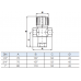 Trieigiai term.vent. AQUAMIX 42-60C 3/4" I (10017419)