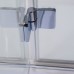 Vonios sienelė TZVP2/1200, prof. brillant, stiklas skaidrus, dešinė