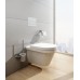 WC šepetys Ravak Chrome, CR 410.00 su indeliu (matinis stiklas)